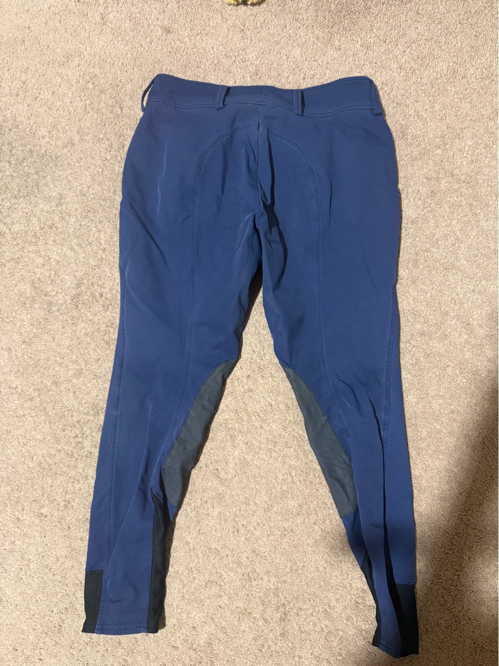 Women's Navy RJ CLASSICS Riding Breeches Size 28R - Picture 2 of 3